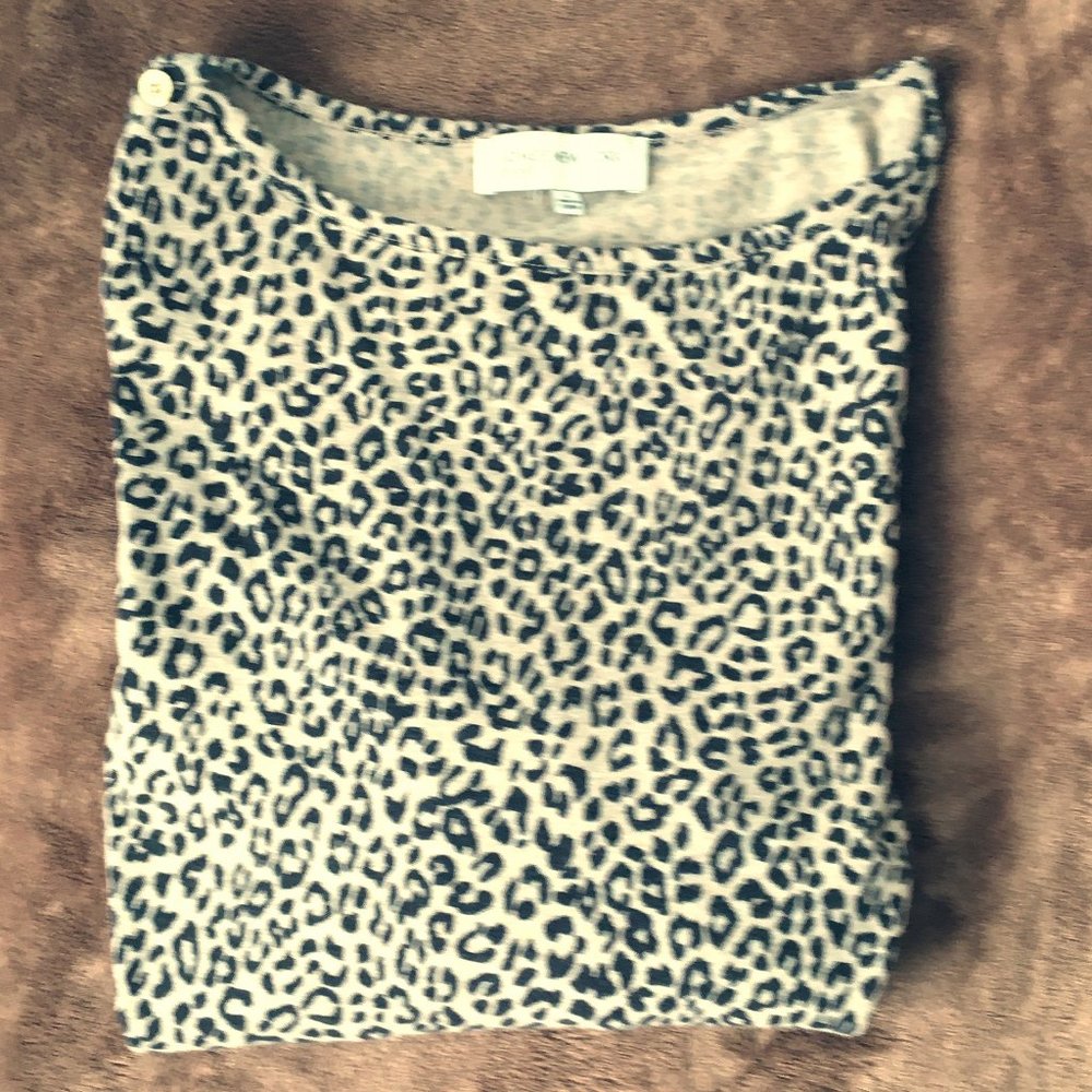 Jones New York Animal Print Tee